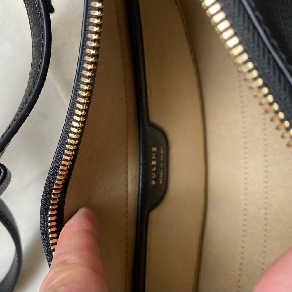 Polene Classic Black Shoulder Bag - Picture 4 of 14